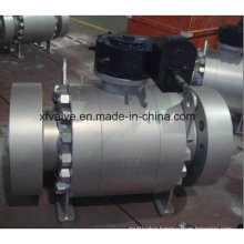 Forged Steel Trunnion Mounted Flange End Ball Valve